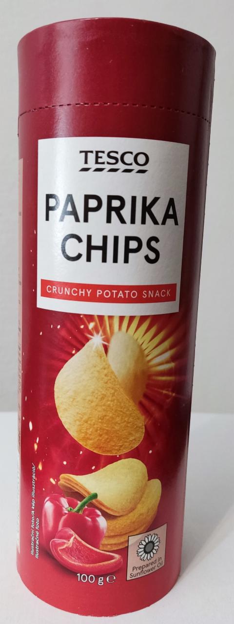 Fotografie - Paprika chips Tesco