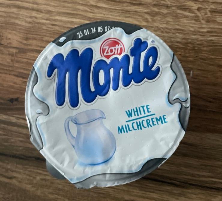 Fotografie - Monte White Milchcreme Zott