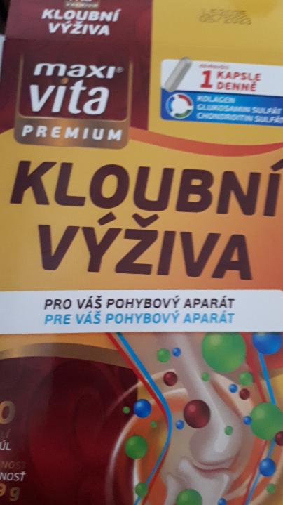 Fotografie - kloubní výživa Maxi Vita Premium