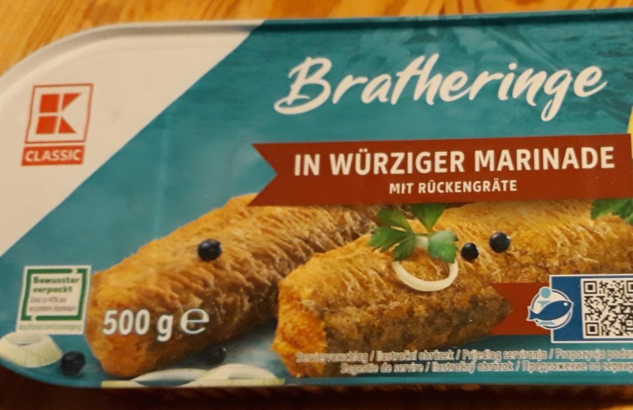 Fotografie - Bratheringe in würziger Marinade mit Rückengräte K-Classic