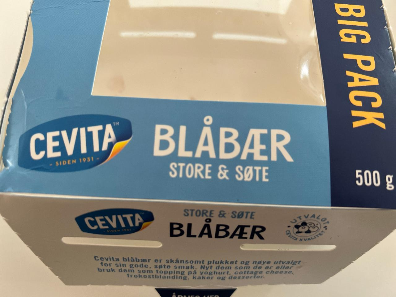 Fotografie - Blåbær Cevita