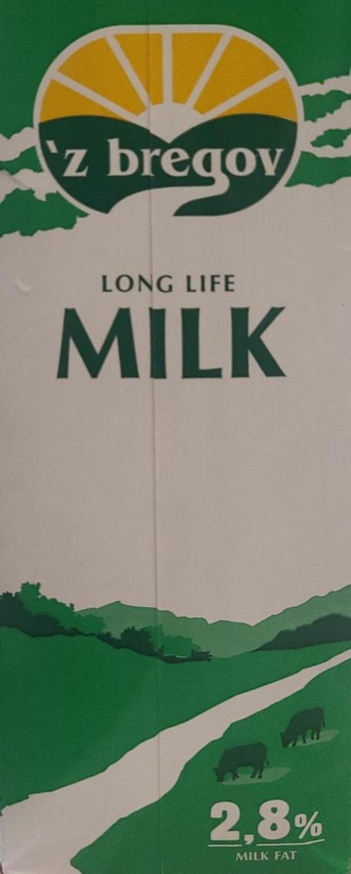 Fotografie - Long life milk 2,8% 'z bregov