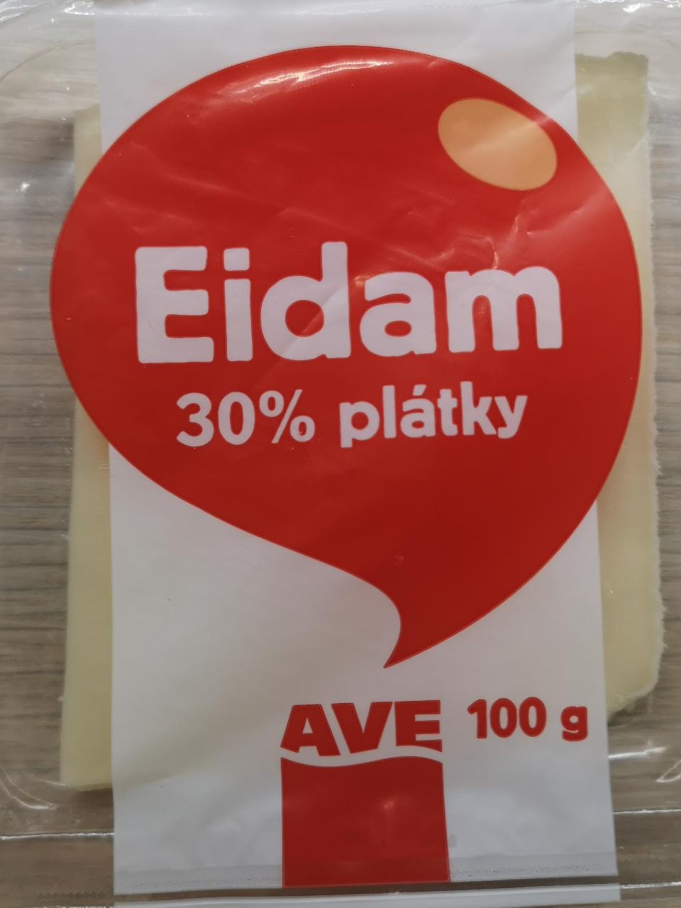 Fotografie - Eidam 30% plátky Ave