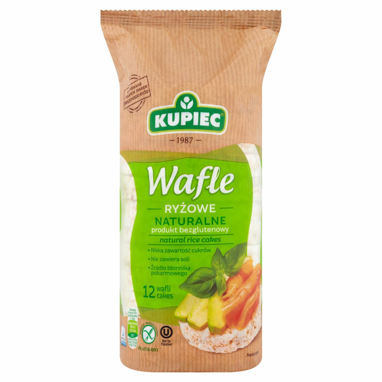 Fotografie - Wafle ryżowe naturalne Kupiec