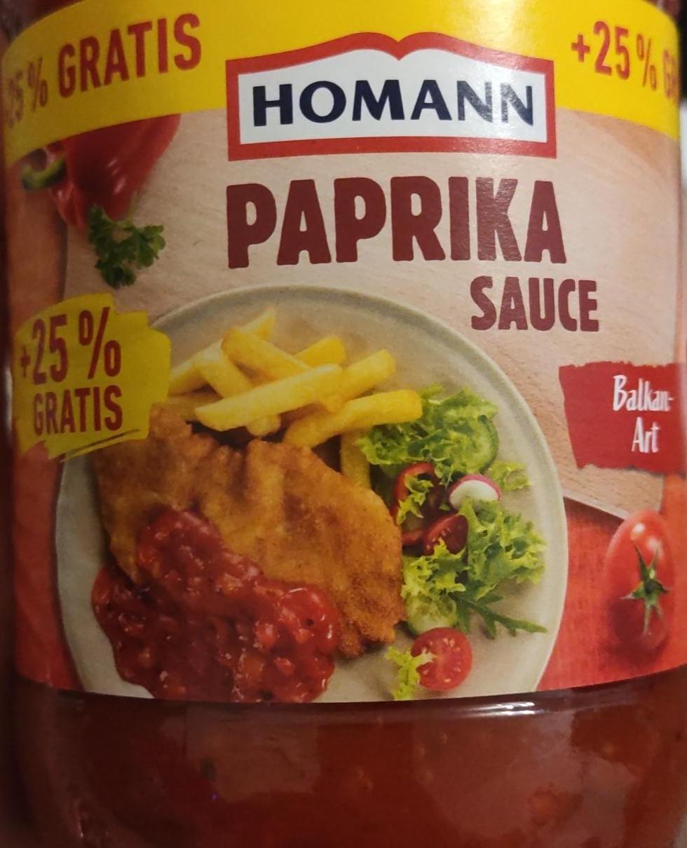 Fotografie - paprika sauce Homann