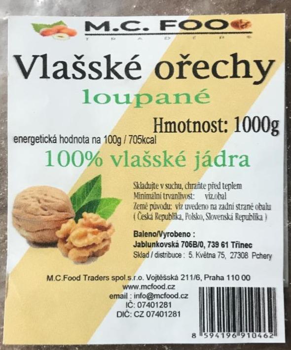 Fotografie - Vlašské ořechy loupané M.C. Food