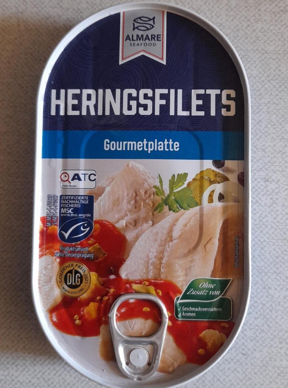 Fotografie - Heringsfilets Gourmetplatte Almare Seafood