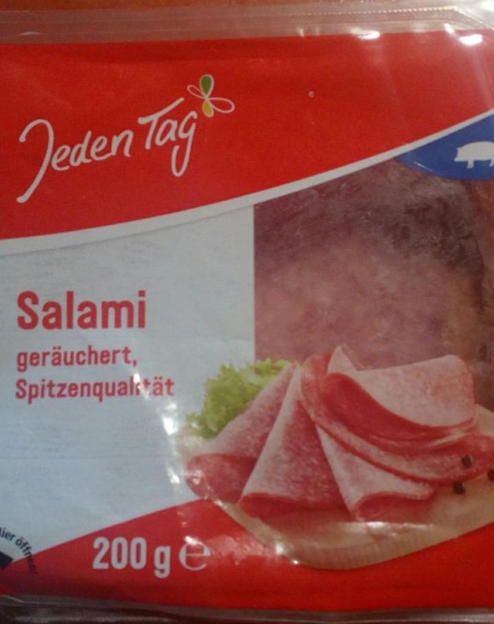 Fotografie - Salami, geräuchert Jeden Tag