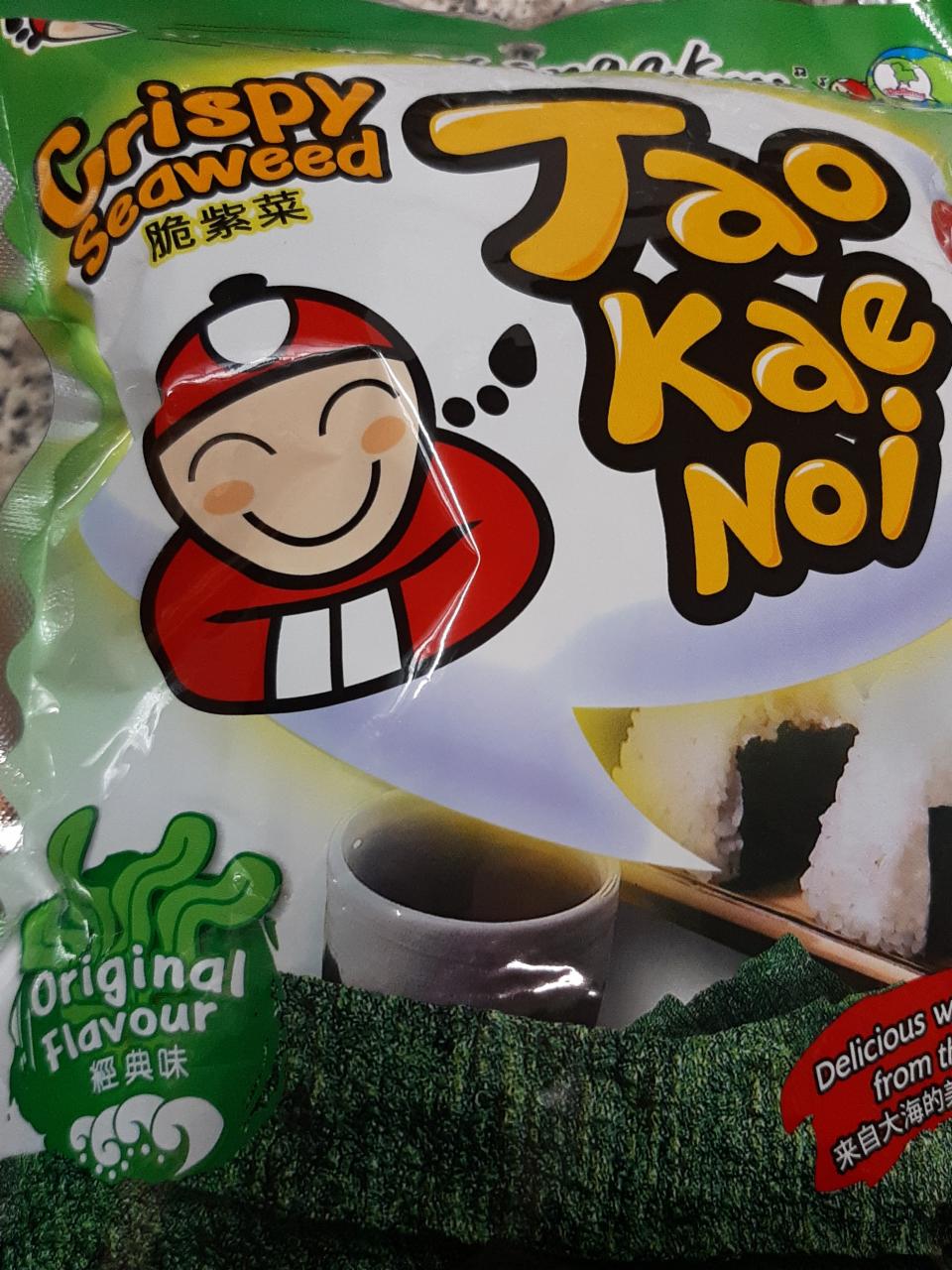 Fotografie - Taokaenoi Japanese Crispy Seaweed Original Flavour