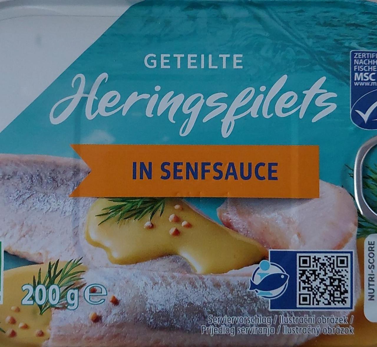 Fotografie - Geteilte Heringsfilets in Senfsauce K-Classic