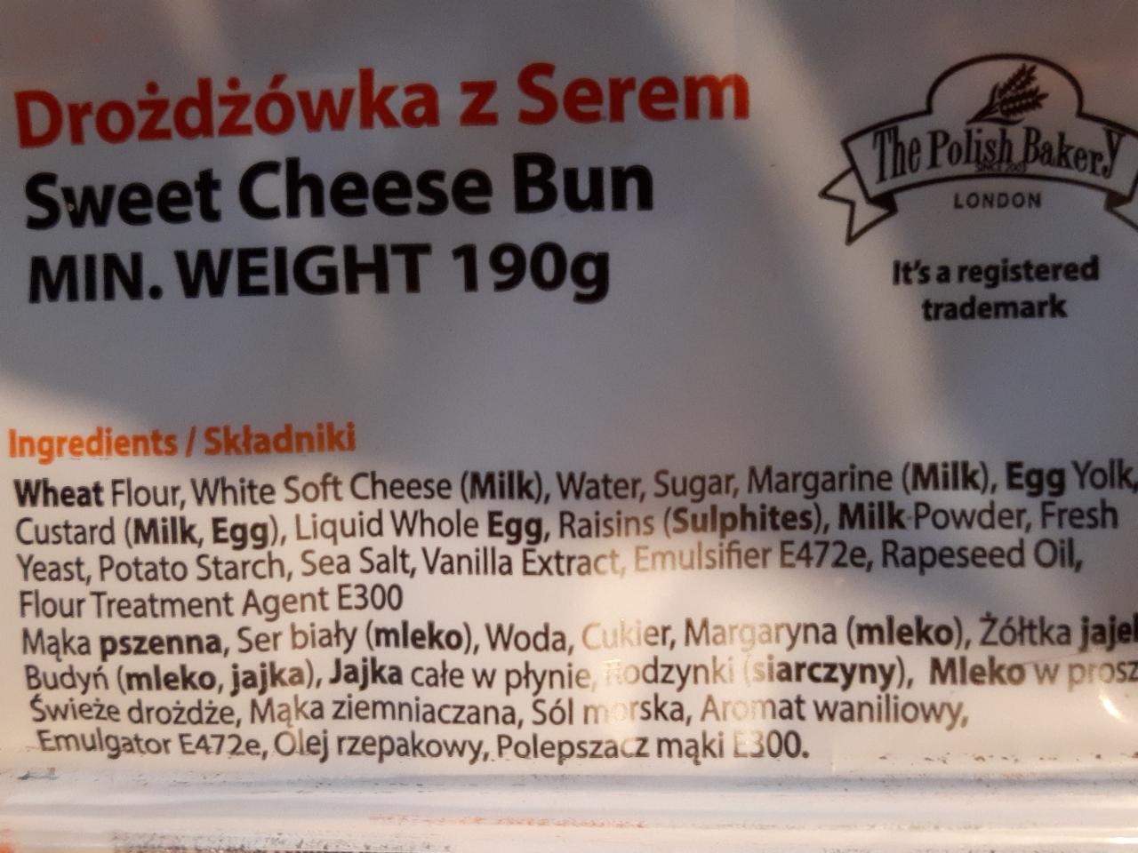 Fotografie - Sweet Cheese Bun - Drozdzowka z Serem