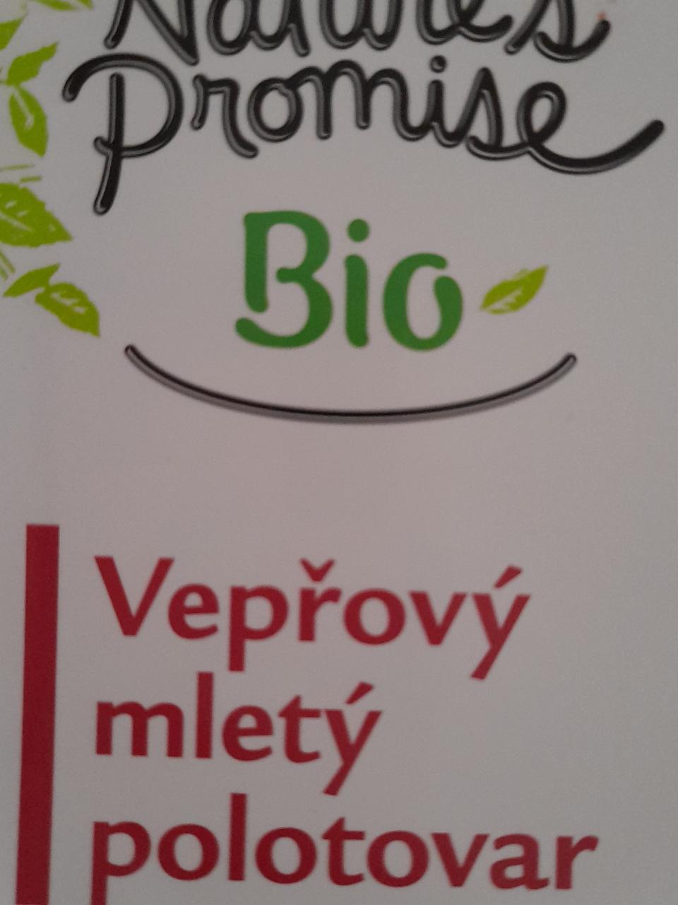 Fotografie - BIO vepřový mletý polotovar Nature's promise