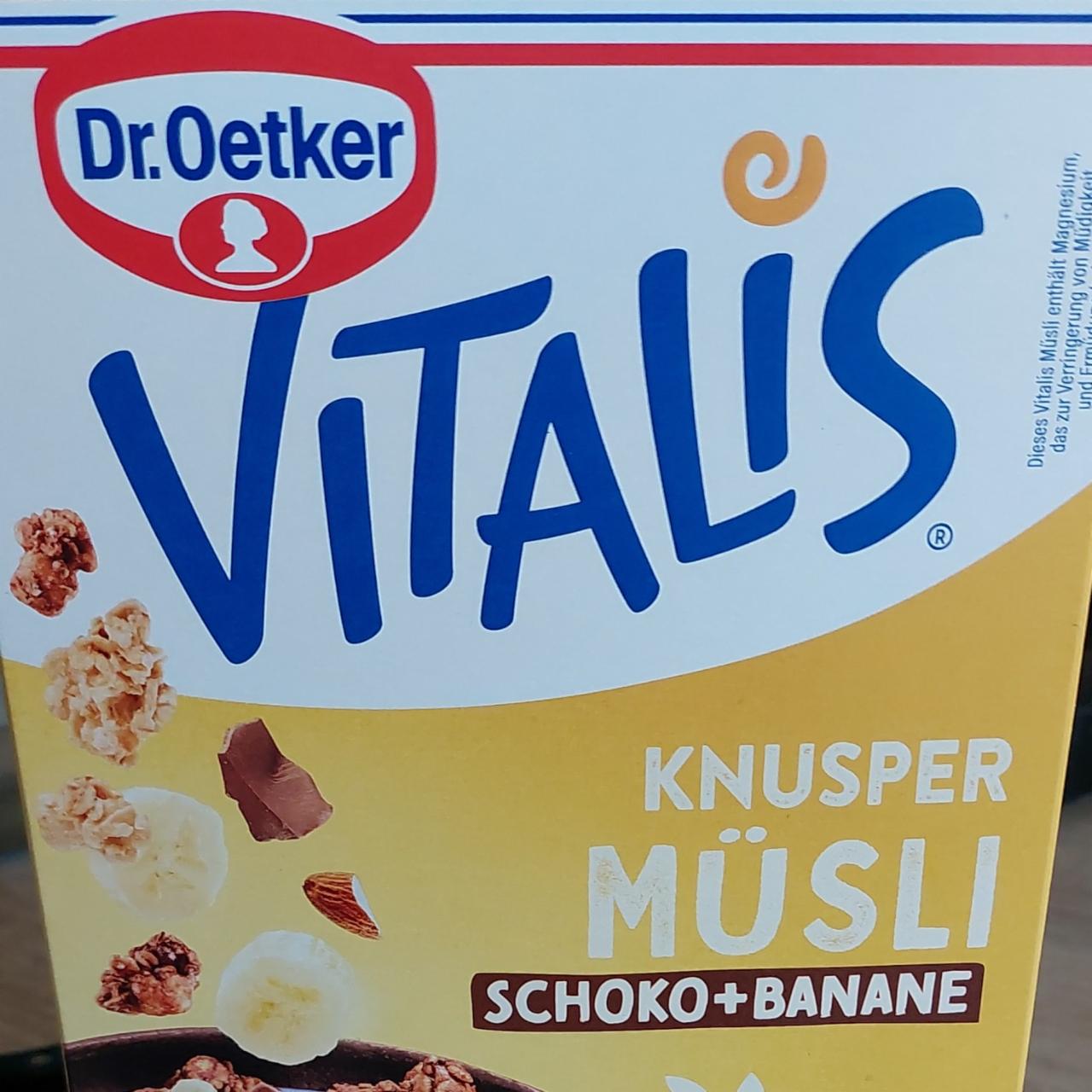 Fotografie - Knusper Müsli Schoko Banane Vitalis