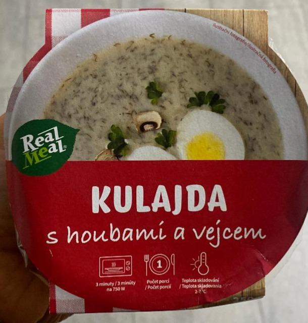 Fotografie - Kulajda s houbami a vejcem Real Meal