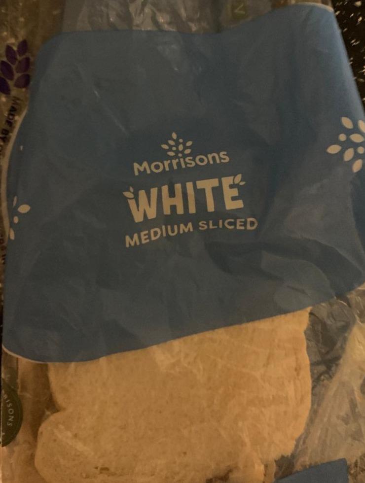 Fotografie - White Medium Sliced Morrisons