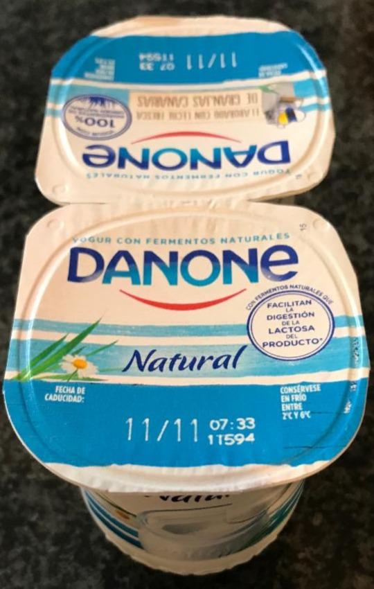 Fotografie - Yogur natural Danone