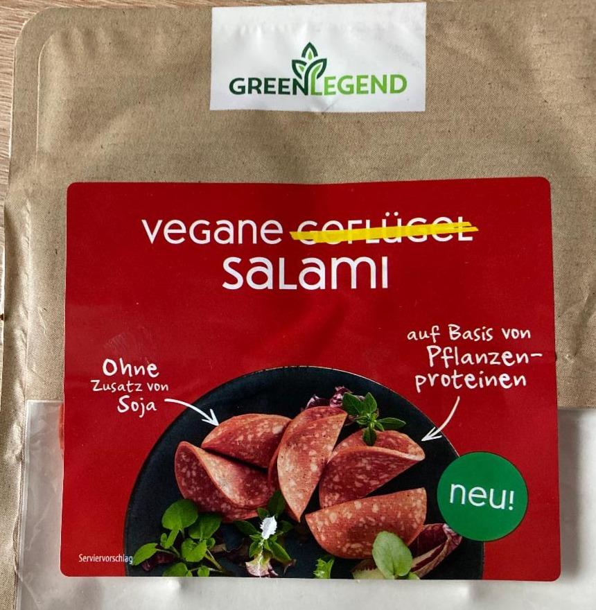 Fotografie - Vegane salami Green Legend