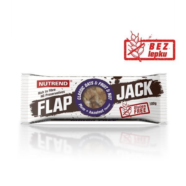 Fotografie - Flapjack plum + hazelnut Nutrend