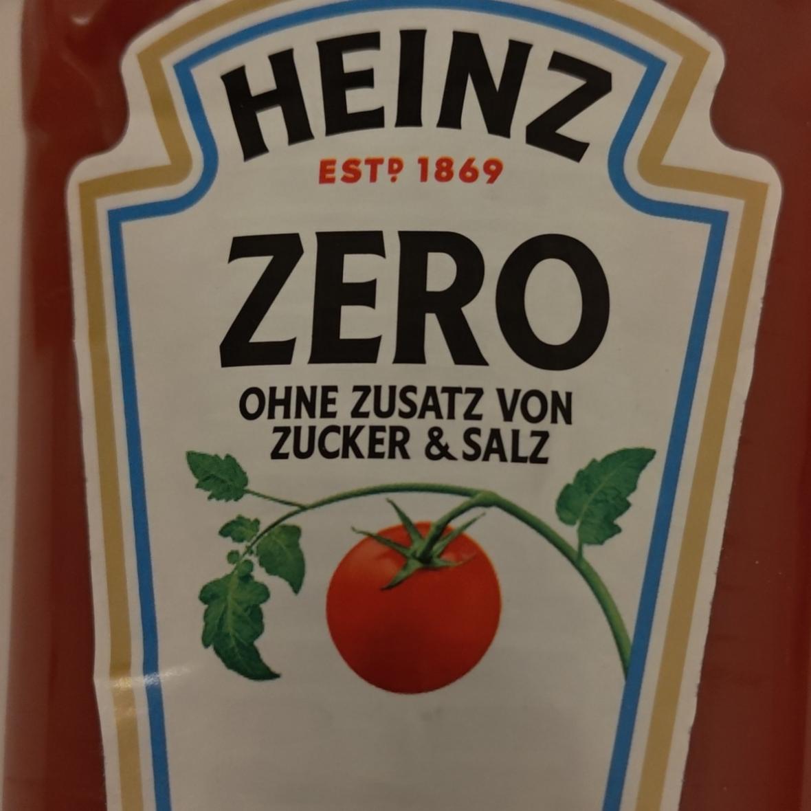 Fotografie - Tomato ketchup ohne zusatz von zucker & salz Heinz