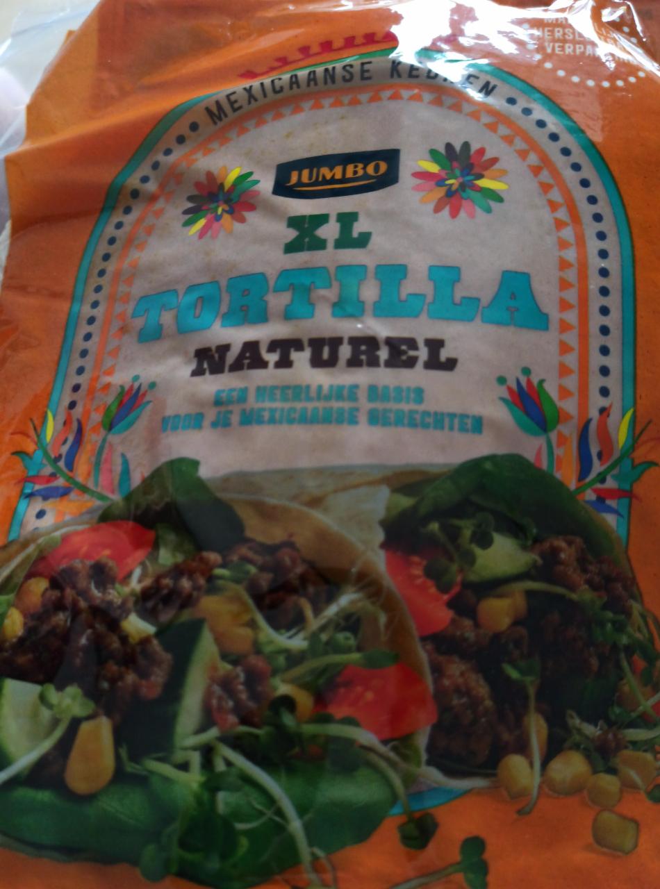 Fotografie - Tortilla naturel Jumbo