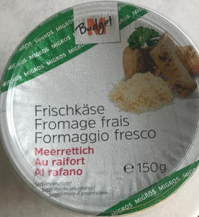 Fotografie - Frischkäse M-Budget Meeretich