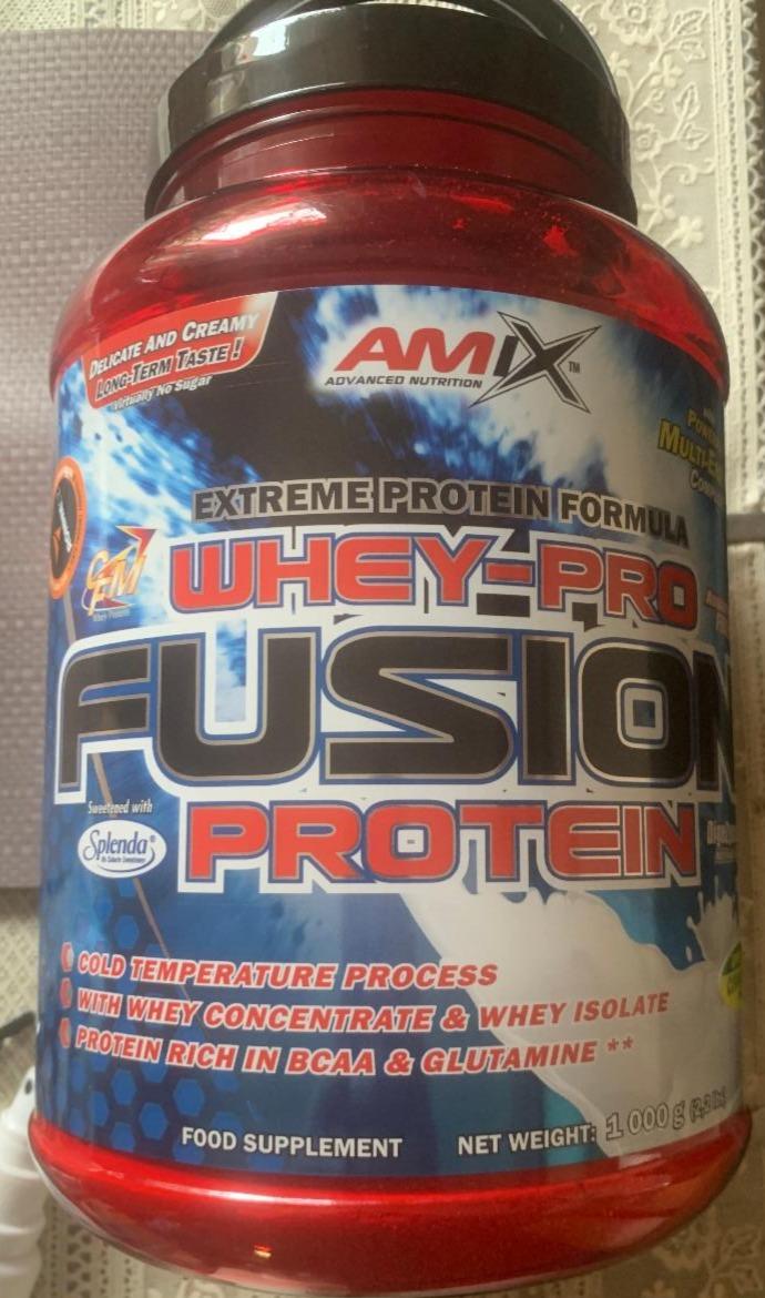 Fotografie - Amix Whey Pure Fusion Protein apple cinnamon