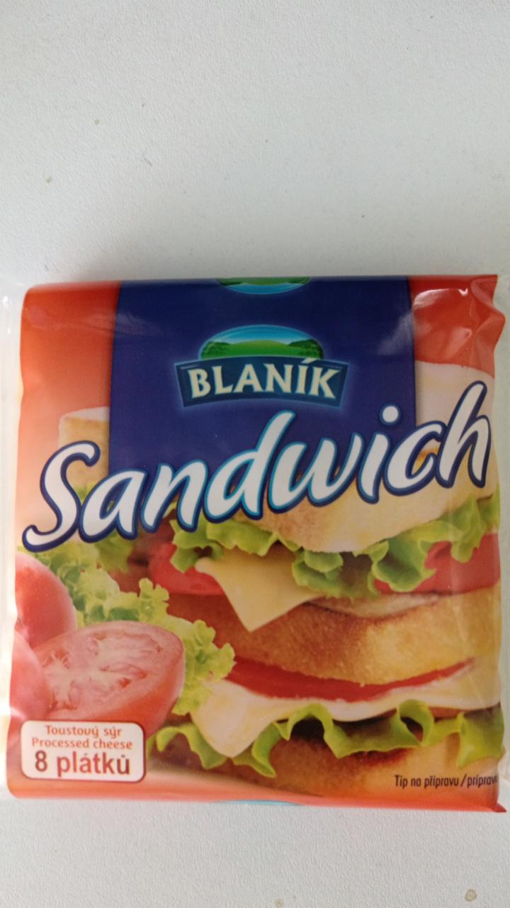 Fotografie - sýr Blaník Sandwich