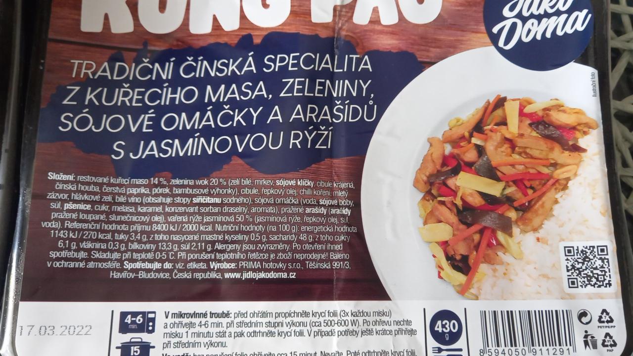 Fotografie - kung pao (bez rýže) Jako doma