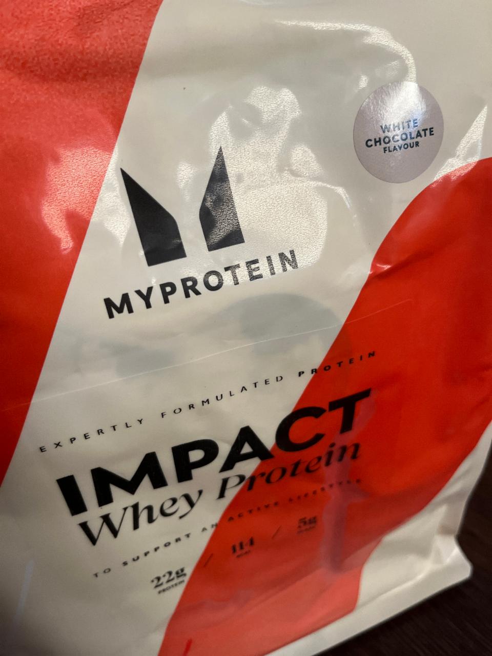 Fotografie - Impact whey protein white chocolate Myprotein