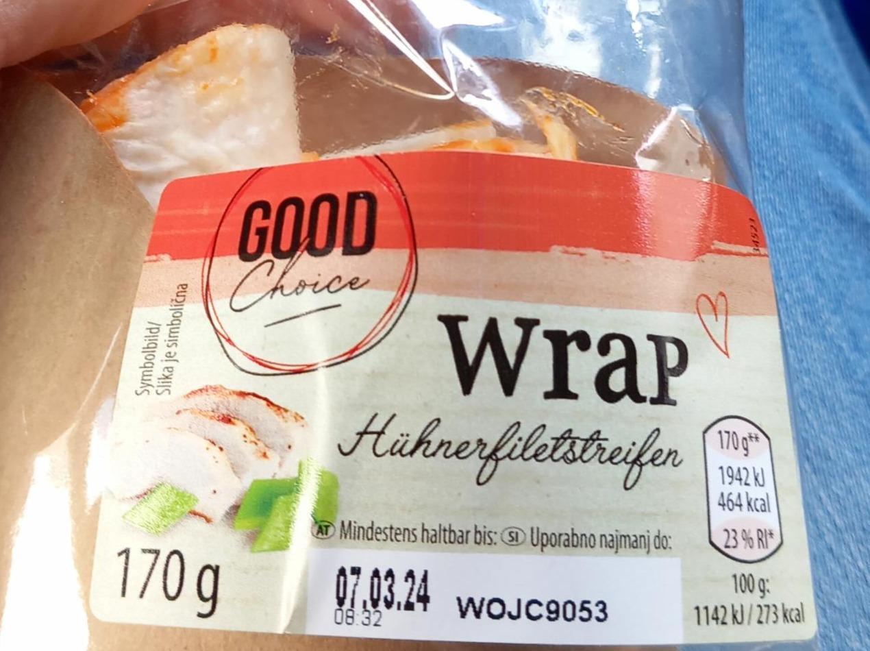 Fotografie - Wrap Hühnerstreifen Good Choice