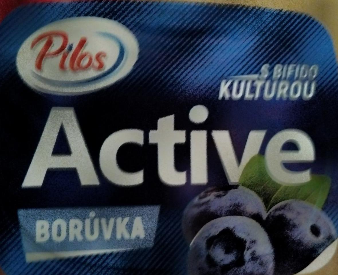 Fotografie - Jogurt Active borůvka Pilos