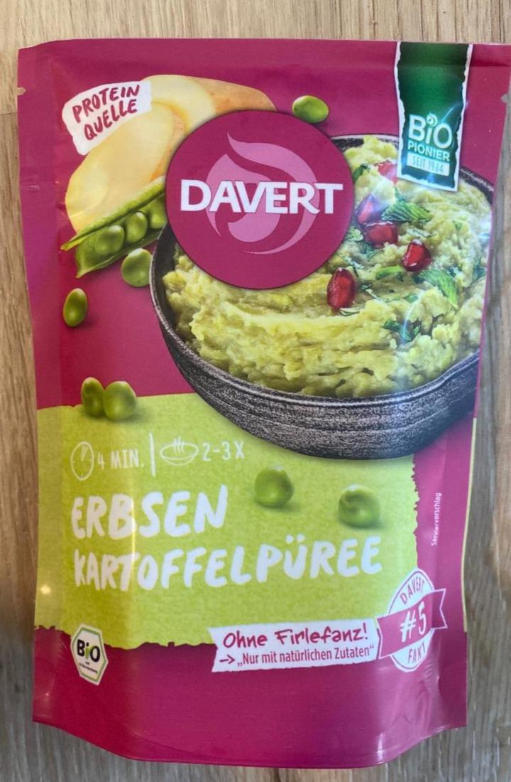 Fotografie - Bio Erbsen Kartoffelpüree Davert