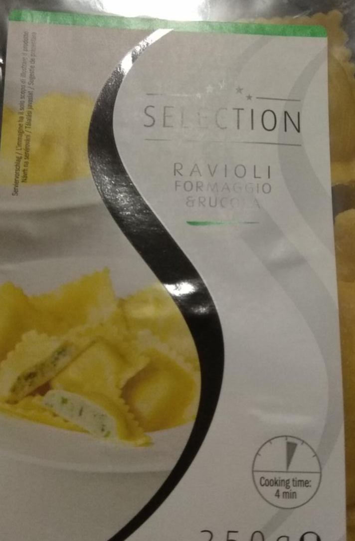 Fotografie - Ravioli Formaggio and Rucola Selection