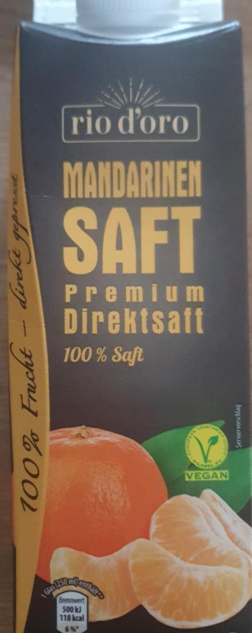 Fotografie - 100% Mandarinen Premium Direktsaft Rio d'oro