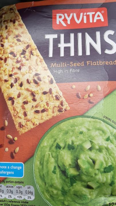 Fotografie - Thins multi-seed flatbread Ryvita