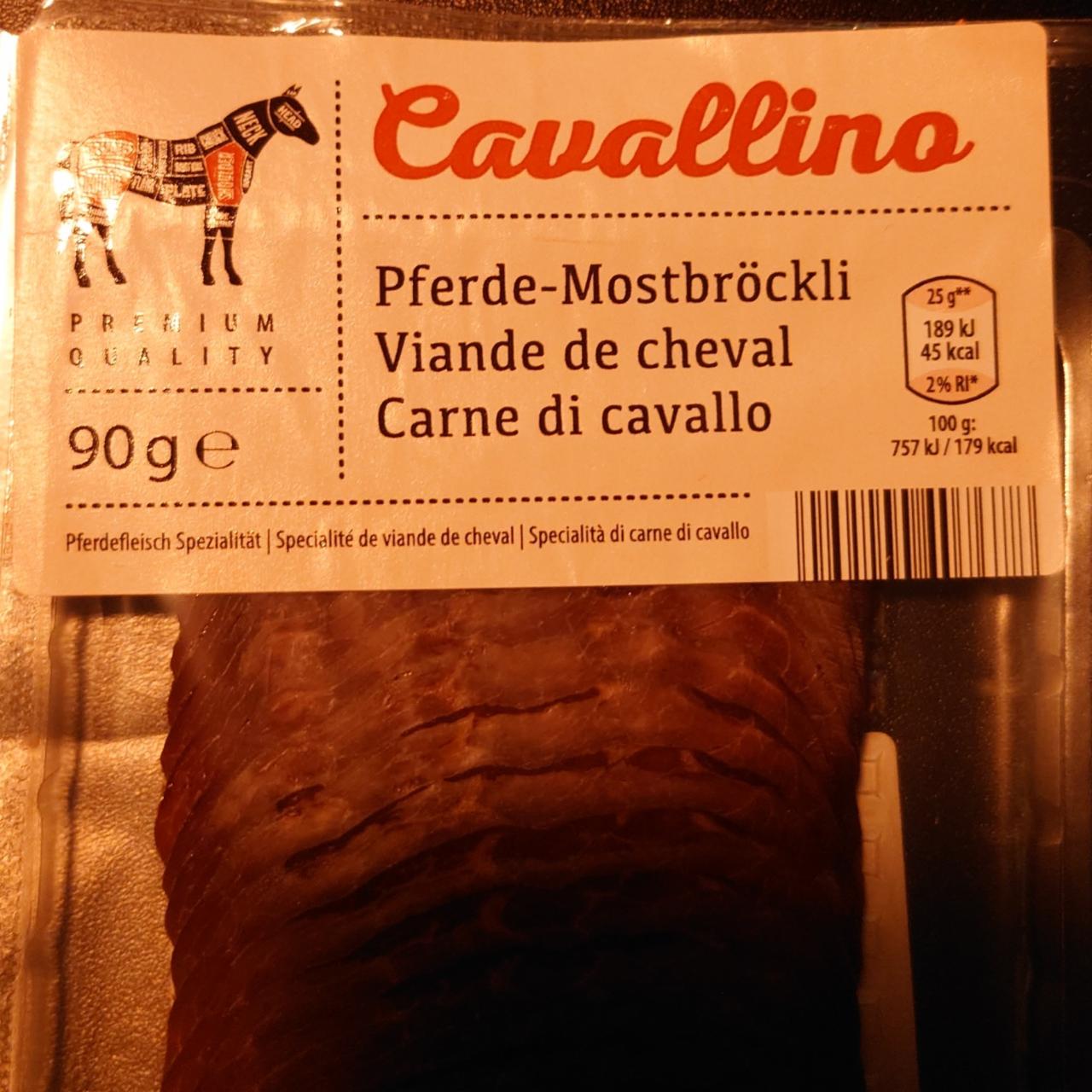 Fotografie - pferde-mostbröckli Cavallino