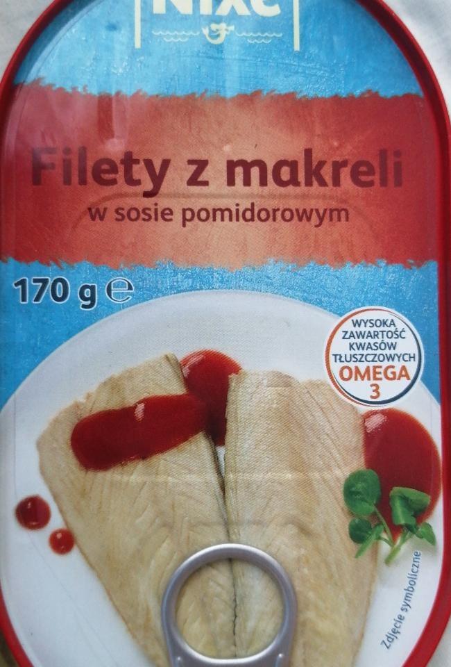 Fotografie - Filety z makreli w sosie pomidorowym Nixe