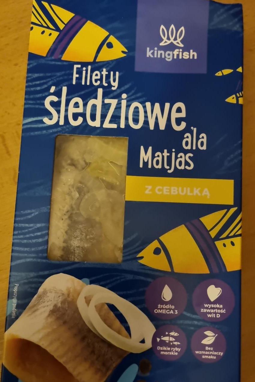 Fotografie - Filety śledziowe a'la matjas z cebulką Kingfish