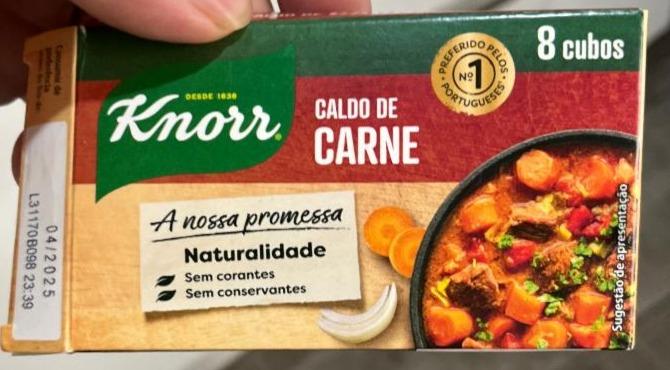 Fotografie - Caldo de carne Knorr