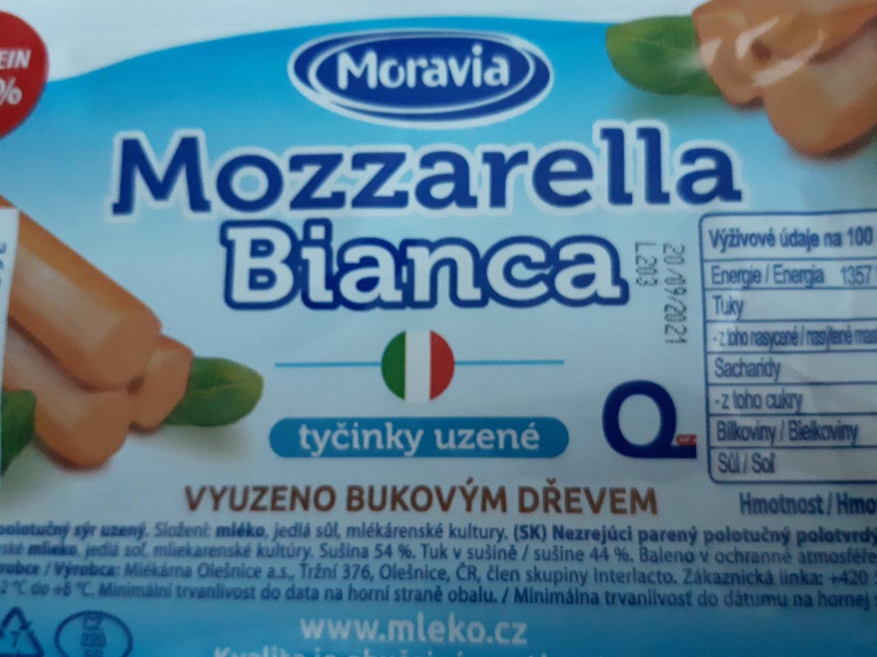 Fotografie - Mozzarella Bianca tyčinky uzené