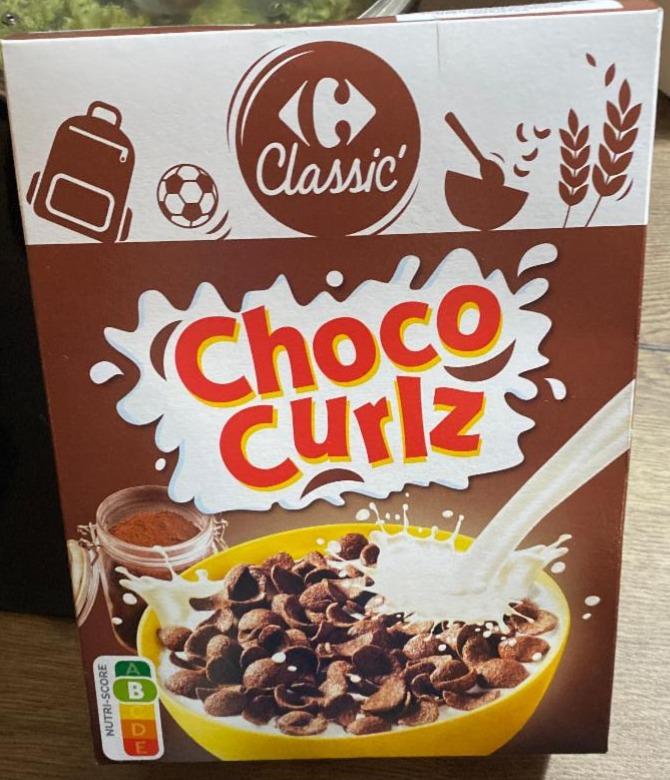 Fotografie - Choco Curlz Carrefour Classic