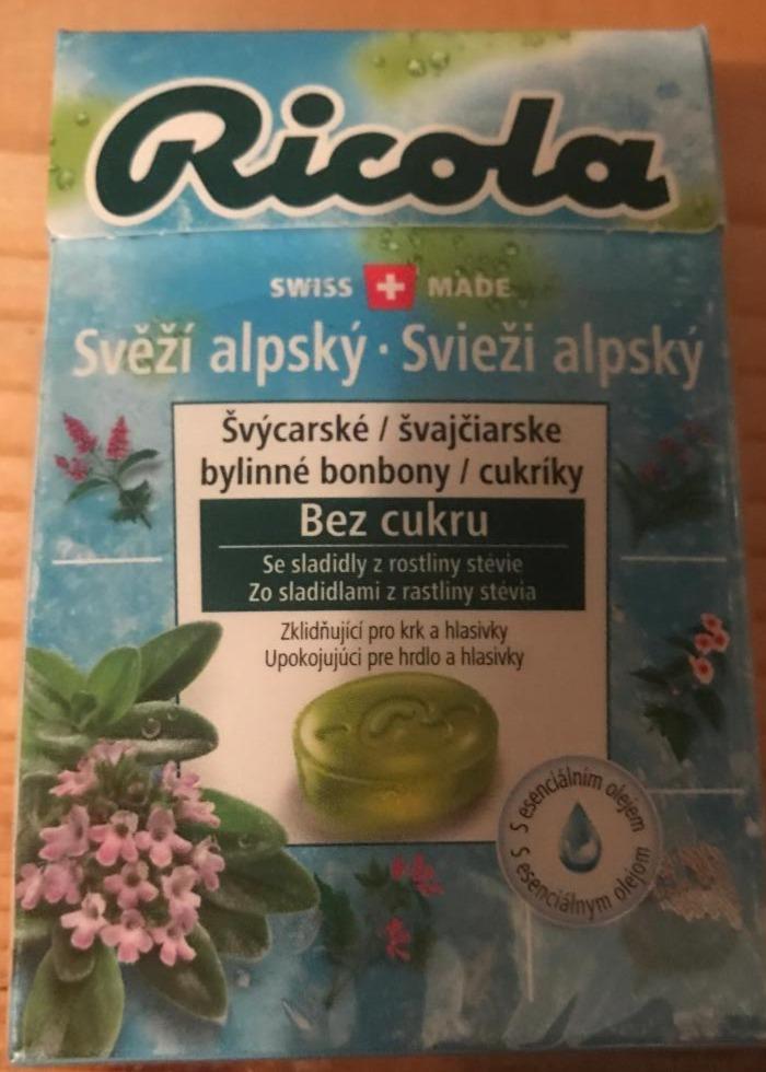 Fotografie - Ricola svěží alpský