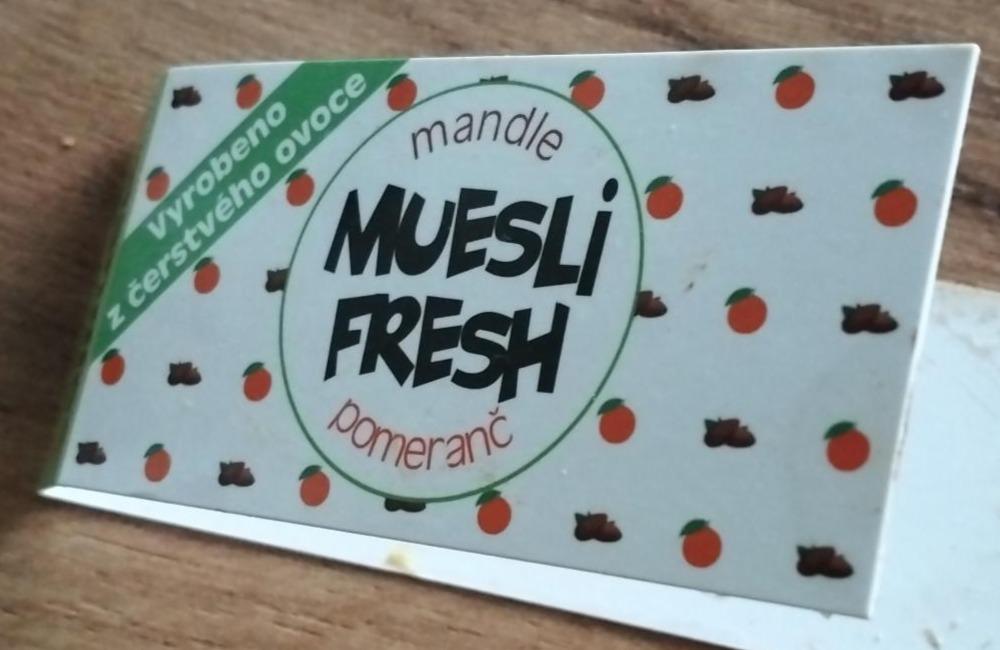 Fotografie - Mandle pomeranč Muesli Fresh