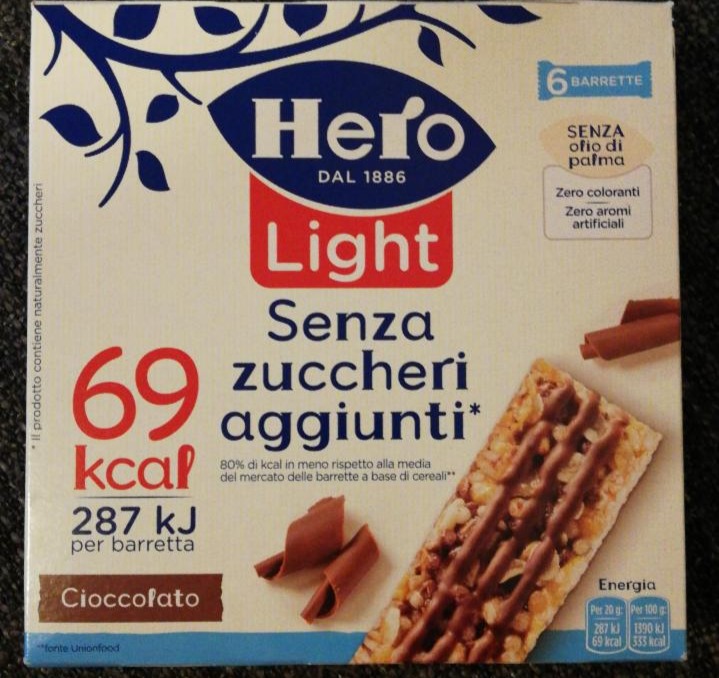 Fotografie - Barrette Hero light Cioccolato