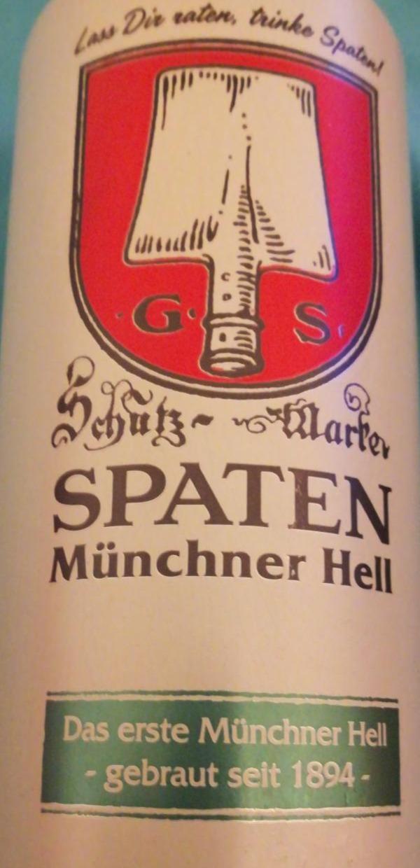 Fotografie - Spaten Münchner Hell