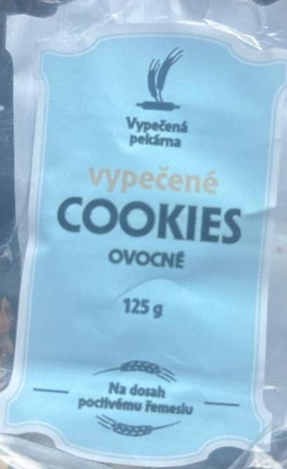 Fotografie - Vypečené cookies ovocné Vypečená pekárna