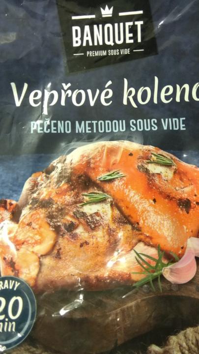 Fotografie - Vepřové koleno zadní s kostí Sous Vide Banquet