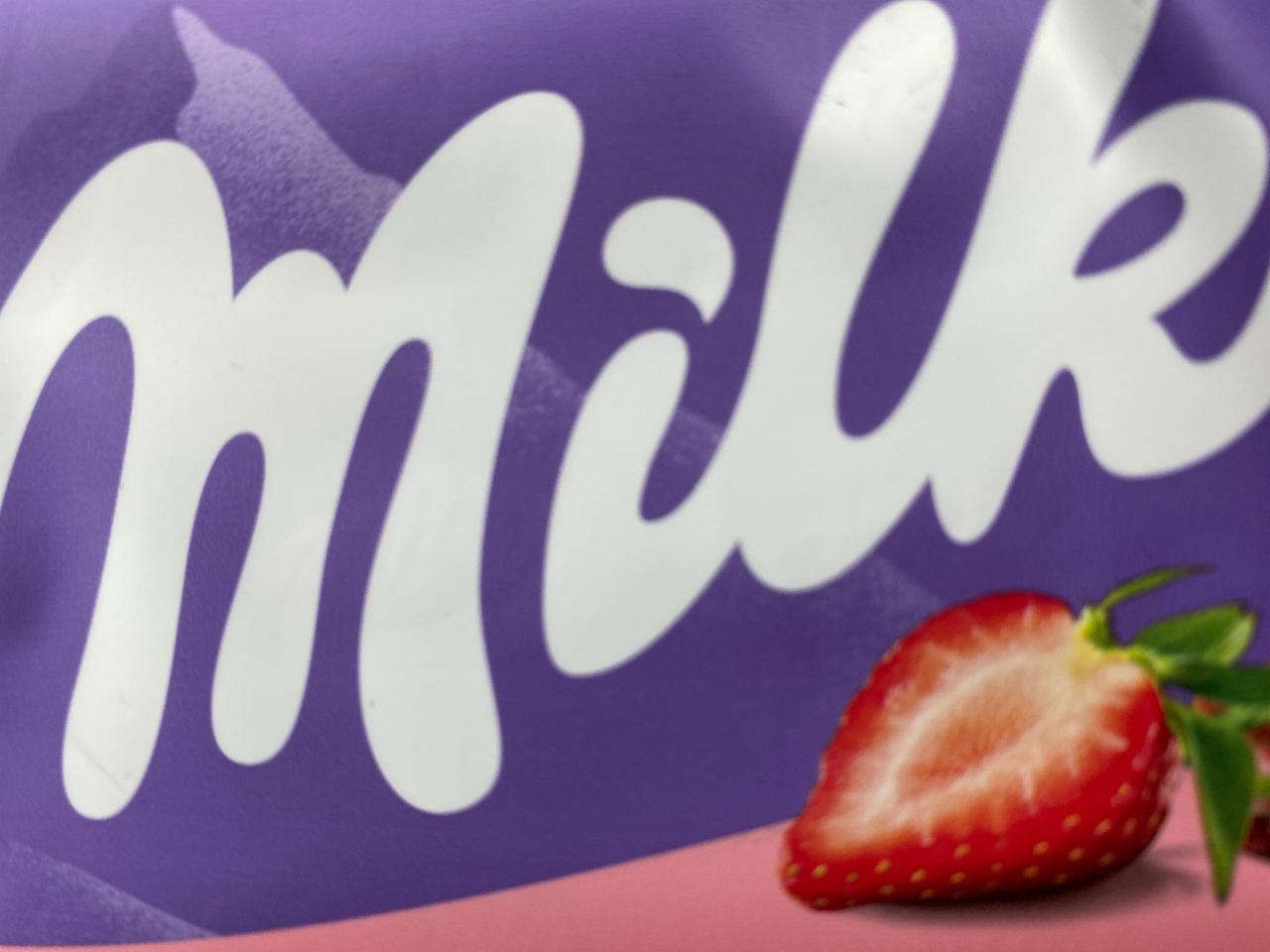 Fotografie - Milka Erdbeer Strawberry