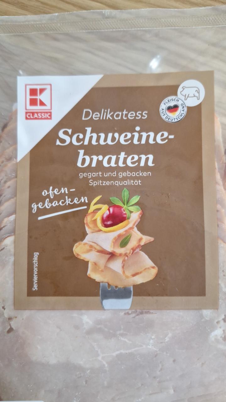 Fotografie - Delikatess Schweinebraten