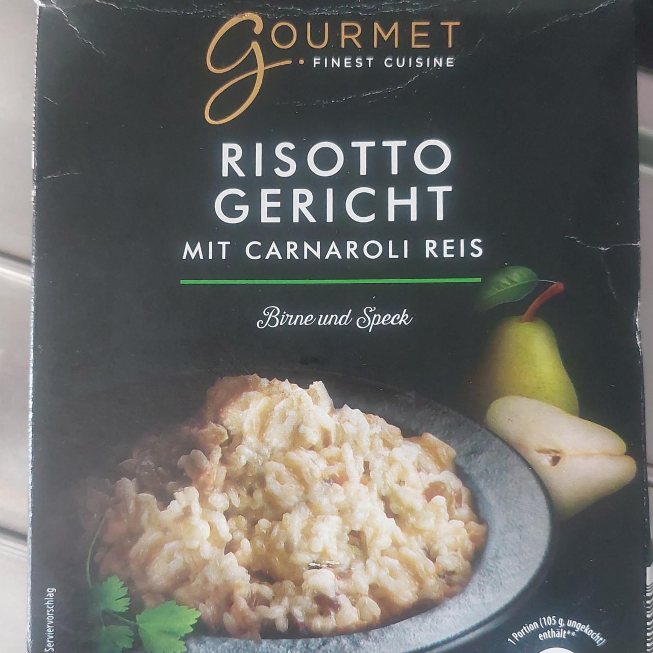 Fotografie - Risotto Gericht mit carnaroli reis Gourmet Finest Cuisine